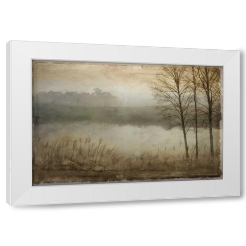 Daybreak I White Modern Wood Framed Art Print by Clark, Madeline