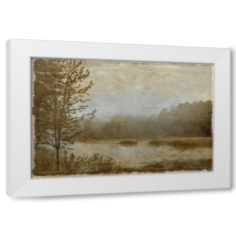 Daybreak II White Modern Wood Framed Art Print by Clark, Madeline