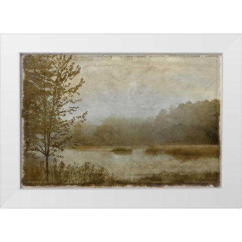 Daybreak II White Modern Wood Framed Art Print by Clark, Madeline