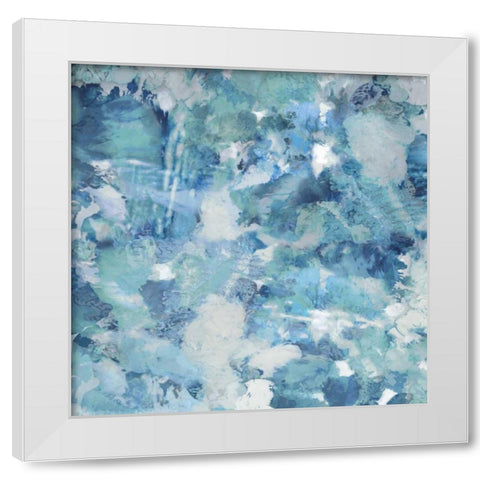 Dynamic I White Modern Wood Framed Art Print by Garcia, Mimi