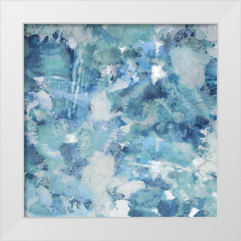 Dynamic I White Modern Wood Framed Art Print by Garcia, Mimi