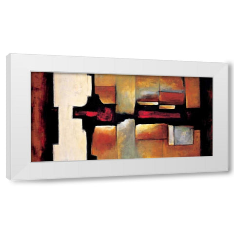 Equinox White Modern Wood Framed Art Print by Hansen, Max