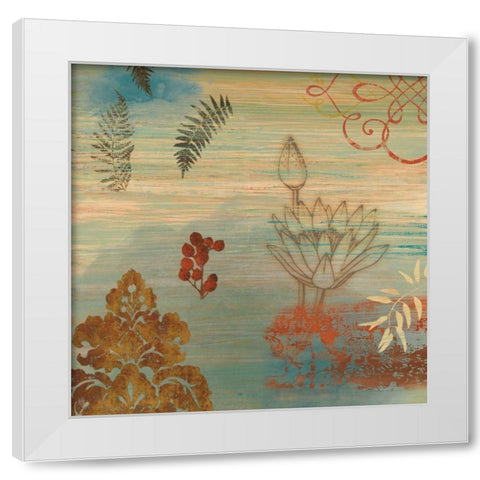 Bohemian Dreams I White Modern Wood Framed Art Print by Harper, Melanie