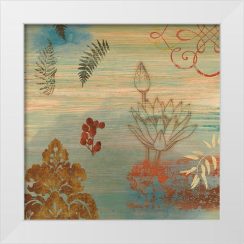 Bohemian Dreams I White Modern Wood Framed Art Print by Harper, Melanie