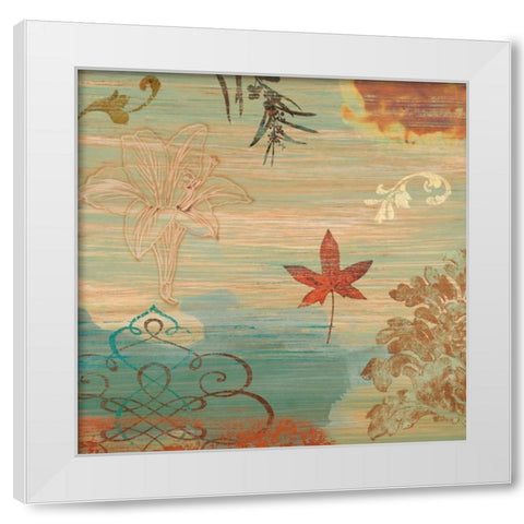 Bohemian Dreams II White Modern Wood Framed Art Print by Harper, Melanie