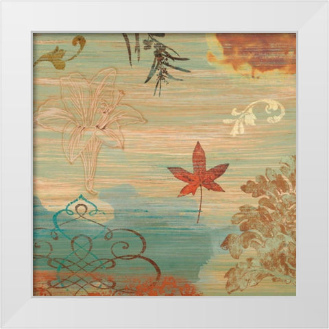 Bohemian Dreams II White Modern Wood Framed Art Print by Harper, Melanie