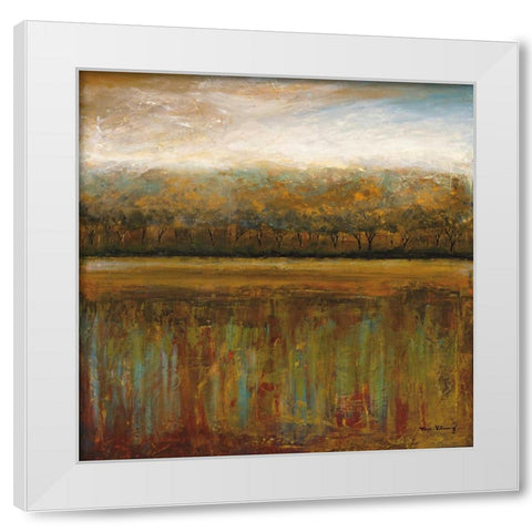 Early Days I White Modern Wood Framed Art Print by Klung, Mike