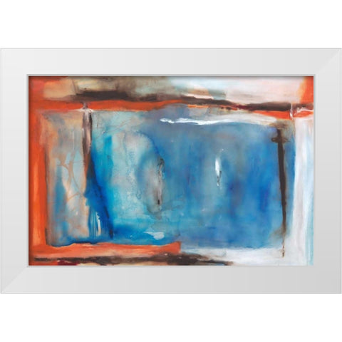 Illusion White Modern Wood Framed Art Print by Oppenheimer, Michelle