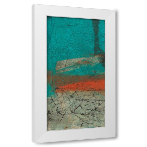 Emerge White Modern Wood Framed Art Print by Oppenheimer, Michelle