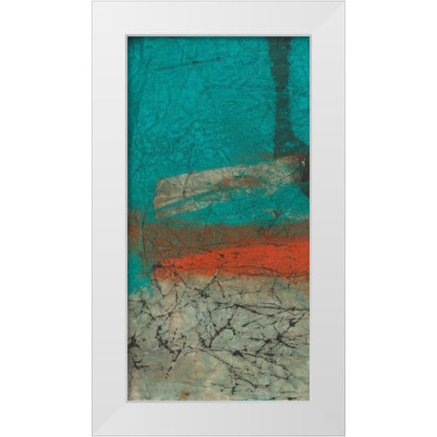 Emerge White Modern Wood Framed Art Print by Oppenheimer, Michelle
