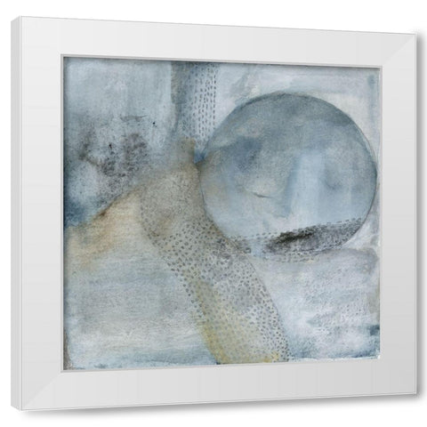 Sphere II White Modern Wood Framed Art Print by Oppenheimer, Michelle
