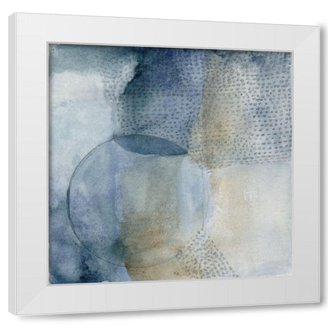 Sphere IV White Modern Wood Framed Art Print by Oppenheimer, Michelle