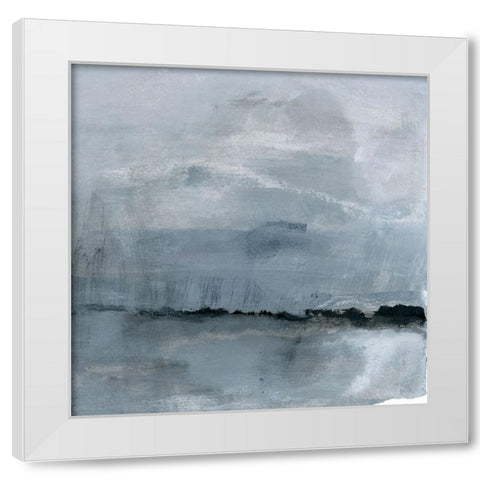 Bonds White Modern Wood Framed Art Print by Oppenheimer, Michelle