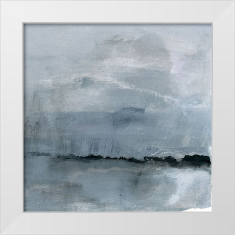 Bonds White Modern Wood Framed Art Print by Oppenheimer, Michelle