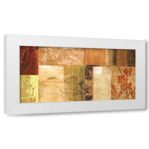 Equilibre naturel White Modern Wood Framed Art Print by Reynaud, Martine