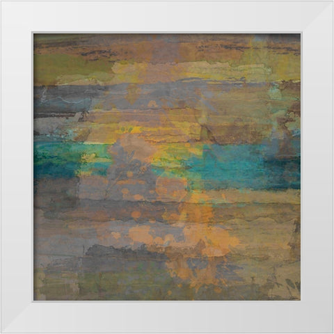 Inception III White Modern Wood Framed Art Print by Tienhaara, Michael