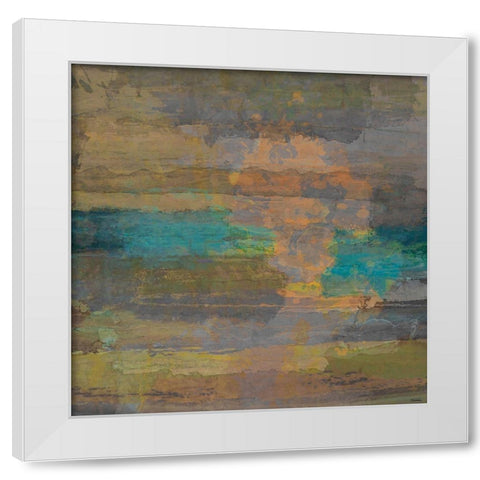 Inception IV White Modern Wood Framed Art Print by Tienhaara, Michael