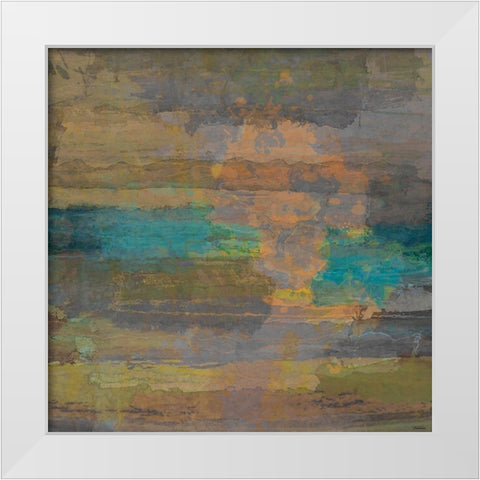 Inception IV White Modern Wood Framed Art Print by Tienhaara, Michael