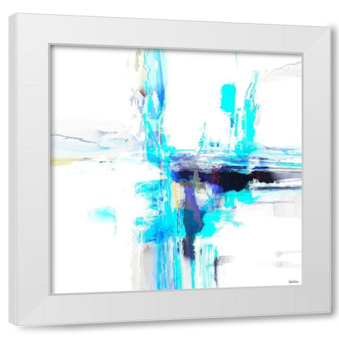 Dynasty XII White Modern Wood Framed Art Print by Tienhaara, Michael