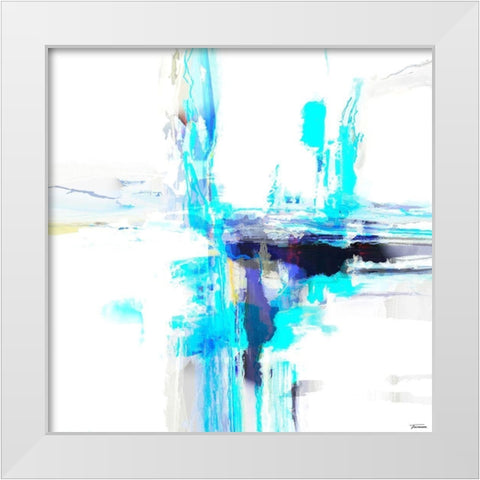 Dynasty XII White Modern Wood Framed Art Print by Tienhaara, Michael