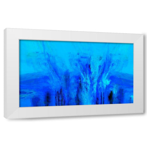 Mood Shift VI White Modern Wood Framed Art Print by Tienhaara, Michael