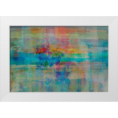 Phase I White Modern Wood Framed Art Print by Tienhaara, Michael