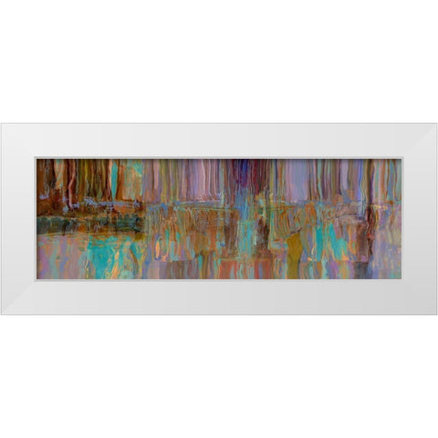 Tuscany III White Modern Wood Framed Art Print by Tienhaara, Michael