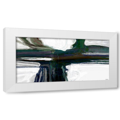 Sculpture V White Modern Wood Framed Art Print by Tienhaara, Michael