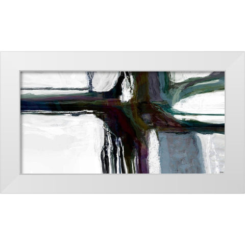 Sculpture VII White Modern Wood Framed Art Print by Tienhaara, Michael