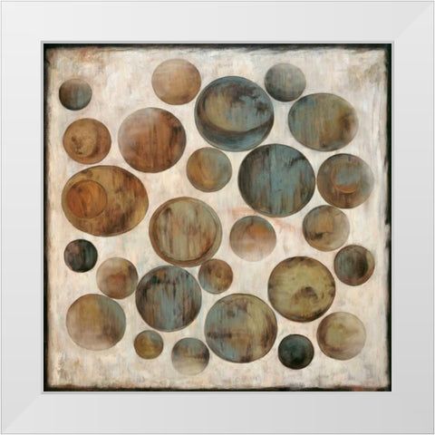 Association II White Modern Wood Framed Art Print by Alexander, Natalie