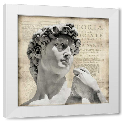 Renaissance II White Modern Wood Framed Art Print by Jeffries, Oliver