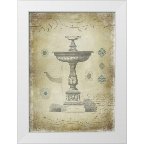 Ornamental II White Modern Wood Framed Art Print by Jeffries, Oliver