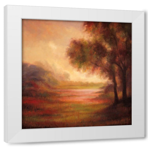 Ethereal I White Modern Wood Framed Art Print by Shaw, Olivia