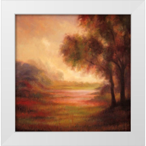 Ethereal I White Modern Wood Framed Art Print by Shaw, Olivia