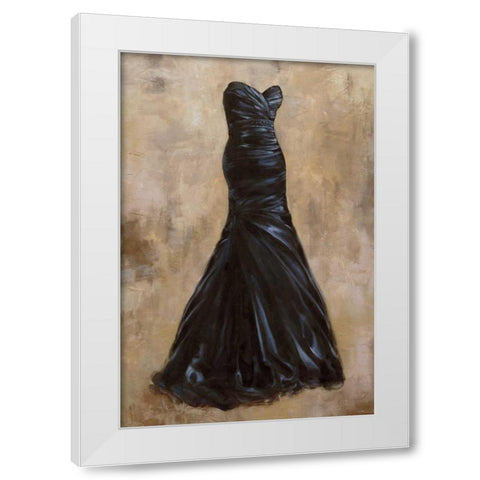 Evening Romance II White Modern Wood Framed Art Print by Jensen, Philip