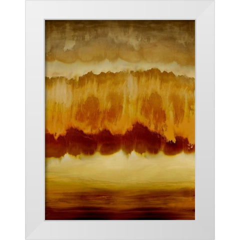 Animate II White Modern Wood Framed Art Print by Springer, Rachel