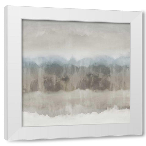 Subtle Movement I White Modern Wood Framed Art Print by Springer, Rachel