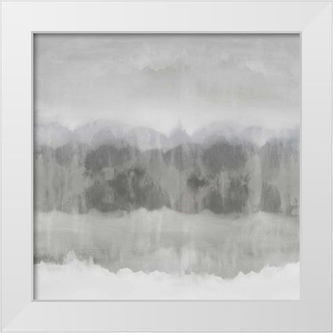 Subtle Movement II White Modern Wood Framed Art Print by Springer, Rachel