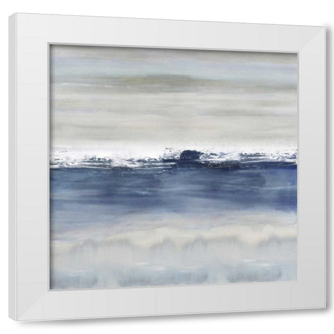 Nuanced White Modern Wood Framed Art Print by Springer, Rachel