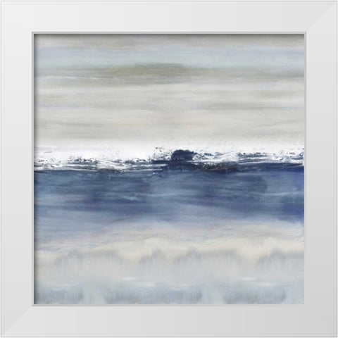 Nuanced White Modern Wood Framed Art Print by Springer, Rachel