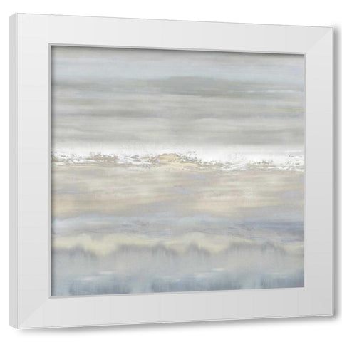 Close to the Edge White Modern Wood Framed Art Print by Springer, Rachel