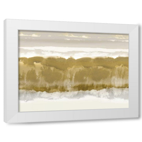Undertone White Modern Wood Framed Art Print by Springer, Rachel