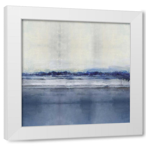 Perspective I White Modern Wood Framed Art Print by Springer, Rachel