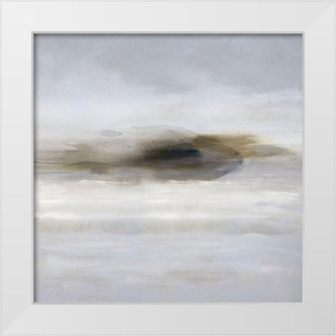 Tranquil I White Modern Wood Framed Art Print by Springer, Rachel