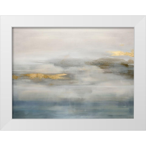 Ethereal I White Modern Wood Framed Art Print by Springer, Rachel