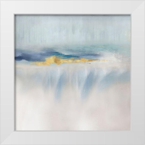 Supspend II White Modern Wood Framed Art Print by Springer, Rachel