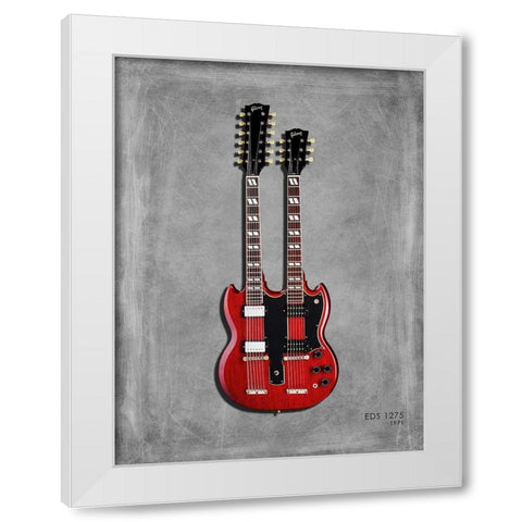 Gibson EDS1275 71 White Modern Wood Framed Art Print by Rogan, Mark