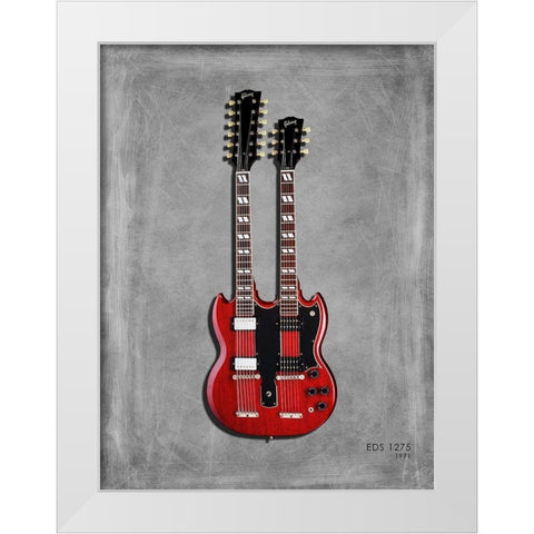 Gibson EDS1275 71 White Modern Wood Framed Art Print by Rogan, Mark