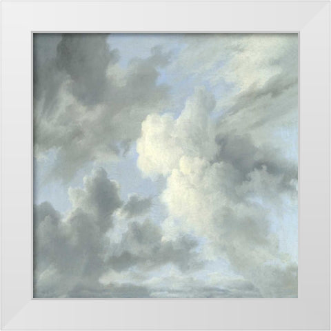 Cloud Study IV White Modern Wood Framed Art Print by Mann, Sophia