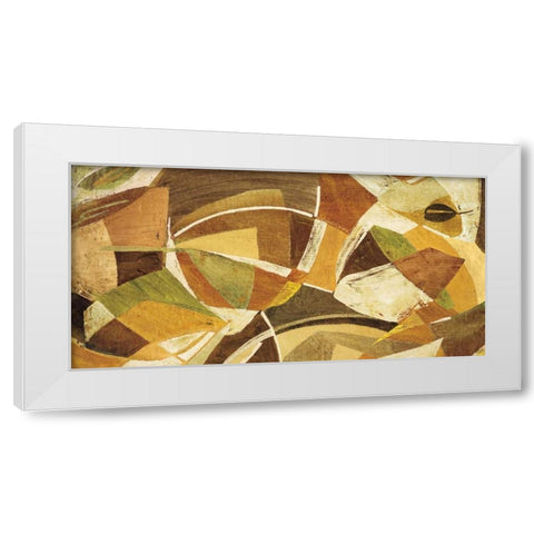 Natural Beauty White Modern Wood Framed Art Print by Sadler, Sean